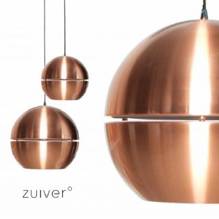 Velké 40cm závěsné svítidlo, lustr RETRO ‘70 Copper Zuiver