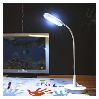 LED stolní lampa white &amp; home, bílá