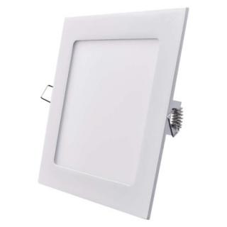 LED vestavné svítidlo PROFI, čtvercové, bílé, 12,5W teplá bílá