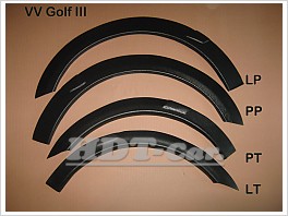 Lemy blatníků Volkswagen Golf III.4ks sada