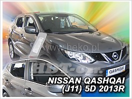 Nissan Quashqai II J11 5D 13R-&gt; (+zadní)