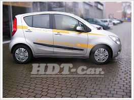 Ochranné lišty Opel Agila II 07R htb