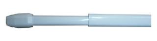 Vitrážní tyč roztažitelná bílá - délka: 30 cm, šíře 11 mm (bal. 1 pár)