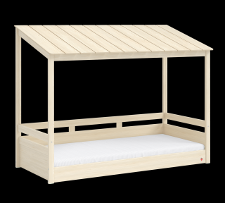 Dětská postel domečková 90x200 cm Montes Natural