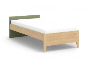 Studentská postel 100x200 cm bez čela Loof