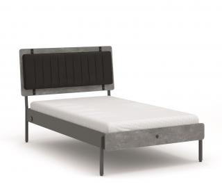 Studentská postel 120x200 cm Space Grey