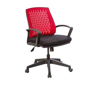 Studentská židle na kolečkách Comfort červená