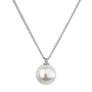 Náhrdelník perla 12mm bílá
