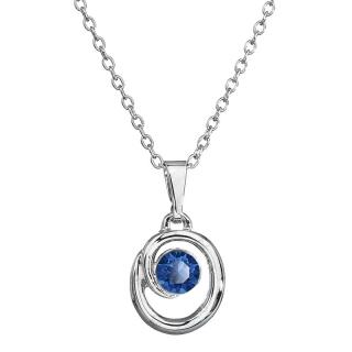 Perlový náhrdelník modrý SWAROVSKI