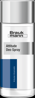 Braukmann Attitude Deo Spray  Deodorační sprej neutralizující nelichotivé aroma 50 ml