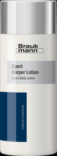 Braukmann  Tělové mléko 250 ml Sport Körper Lotion