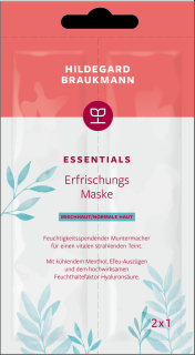 Essentials Hydratační osvěžující maska Erfrischungs Maske obsah: 12 x 14 ml