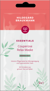 Essentials Relaxační maska proti kuperóze Couperose Relax Maske obsah: 12 x 14 ml