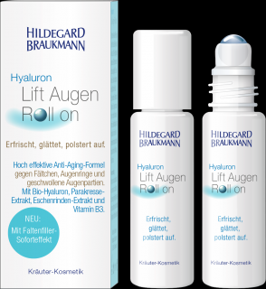 Limitierte Editionen Pro lifting očního okolí s kyselinou hyaluronovou 10 ml Hyaluron Lift  Augen Roll on obsah: 10 ml