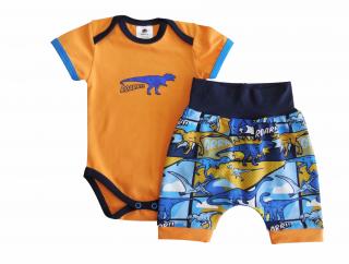 Letní kojenecký set pro miminka T-rex Velikost 74