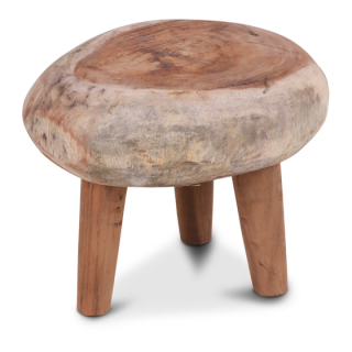 Dřevěná stolička/stolek masivní