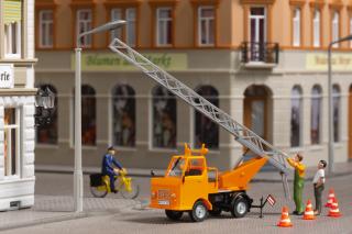 Auto Multicar M22 s žebříkem H0 1:87 - Auhagen 41656
