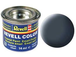 Barva emailová matná antracitová šedá č. 9 - Revell 32109