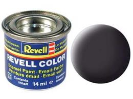 Barva emailová matná dehtově černá č. 06 - Revell 32106