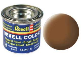 Barva emailová matná hnědá kůže č. 84 - Revell 32184