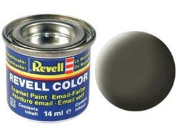 Barva emailová matná olivová č. 46 - Revell 32146
