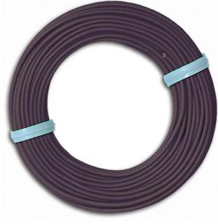 Kabel černý 0,25 mm 10 m - Donau 125-011SB
