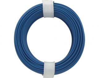 Kabel modrý 0,14mm 10m - Donau 118-2SB
