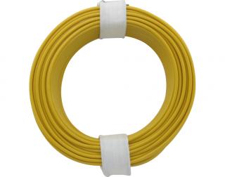 Kabel žlutý 0,14mm 10m - Donau 118-3SB