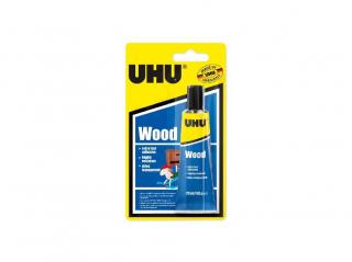 Lepidlo na dřevo rychleschnoucí 27ml - UHU Hart - UHU 25194