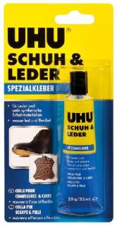 Lepidlo na kůži a koženou obuv 33ml - UHU 5604 (UHU SCHUH  LEDER 30 G)