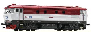 Motorová lokomotiva 751 176 ČDC H0 - Roco 70926