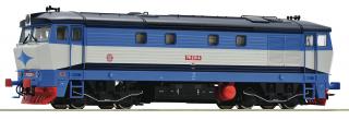 Motorová lokomotiva 751 229 ČD H0 zvuková - Roco 70925