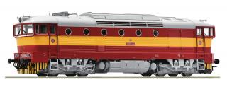 Motorová lokomotiva Brejlovec T478.3208 ČSD H0 zvuk- Roco 70024