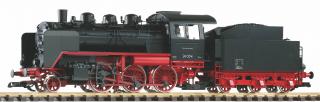Parní lokomotiva BR 24 004 DR s kouřem G - Piko 37222 (Zahradní železnice)
