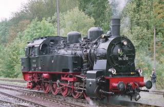 Parní lokomotiva BR94 DR digitální zvuková G - Piko 37251 (Zahradní železnice)