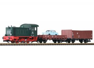 Start set nákladní vlak G se zvukem - Piko 37121 (Zahradní železnice)