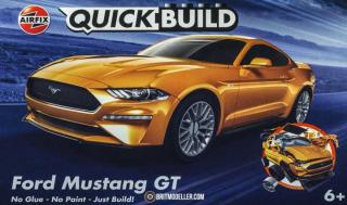 Zacvakávací model auta Ford Mustang GT - Airfix J6036 (Zahradní železnice)