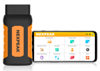 Nexpeak K1 Pro OBD-II (kompletní diagnostika všech značek)