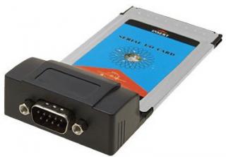 RS232 > PCMCIA adaptér (redukce pro diagnostická zařízení se zapojením pomocí COM portu)