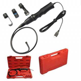 USB endoskop PROFI 11,5mm, husí krk, LED, voděodolný (endoskop se špičkovými parametry)