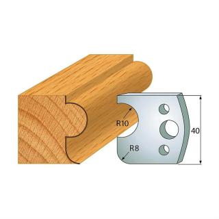 CMT F026-004 - Profilový frézovací nůž 40x4 mm SP, Profil 004 (pár)