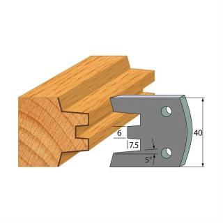 Omezovač 40x4 mm - profil 113 (balení 2ks)