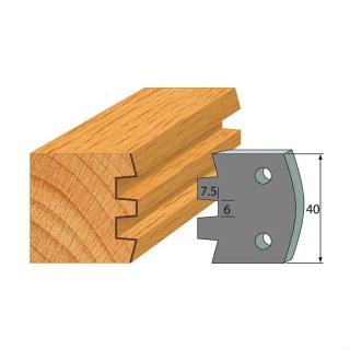 Omezovač 40x4 mm - profil 114 (balení 2ks)