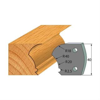 Omezovač 40x4 mm - profil 123 (balení 2ks)