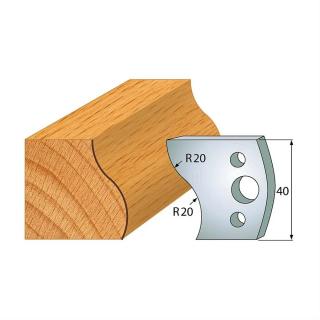 Profilový nůž 40x4 mm - profil 009 (balení 2ks)