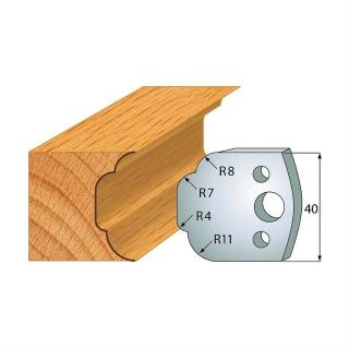 Profilový nůž 40x4 mm - profil 023 (balení 2ks)