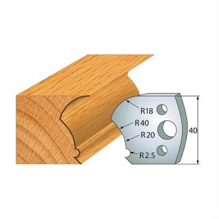 Profilový nůž 40x4 mm - profil 123 (balení 2ks)