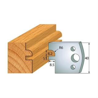 Profilový nůž 40x4 mm - profil 134 (balení 2ks)