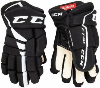 Rukavice CCM Jetspeed FT 485 SR Barva: tmavěmodrá-bílá, vel.: vel. 14