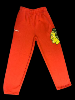 NHL Tepláky Reebok Chicago Blackhawks dětské Varianta: XL